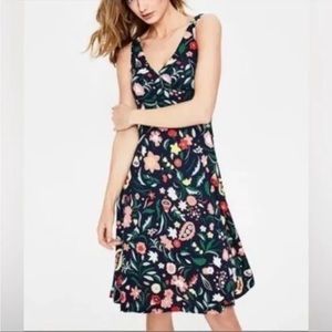 Boden Willa dress, bold floral pattern, us 10
